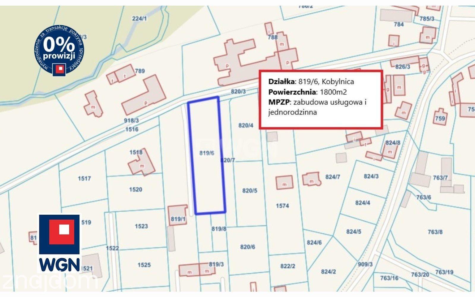 Grunt budowlany jednorodzinny na  sprzedaż Kobylnica - Działka budowlana, 1800m2, Kobylnica - zdjęcie 10