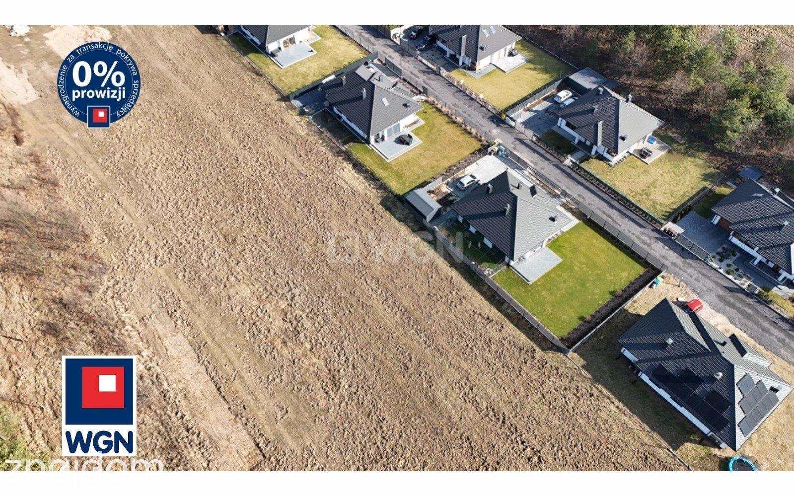 Grunt budowlany jednorodzinny na  sprzedaż WIELISZEW - 2x działki w Wieliszewie