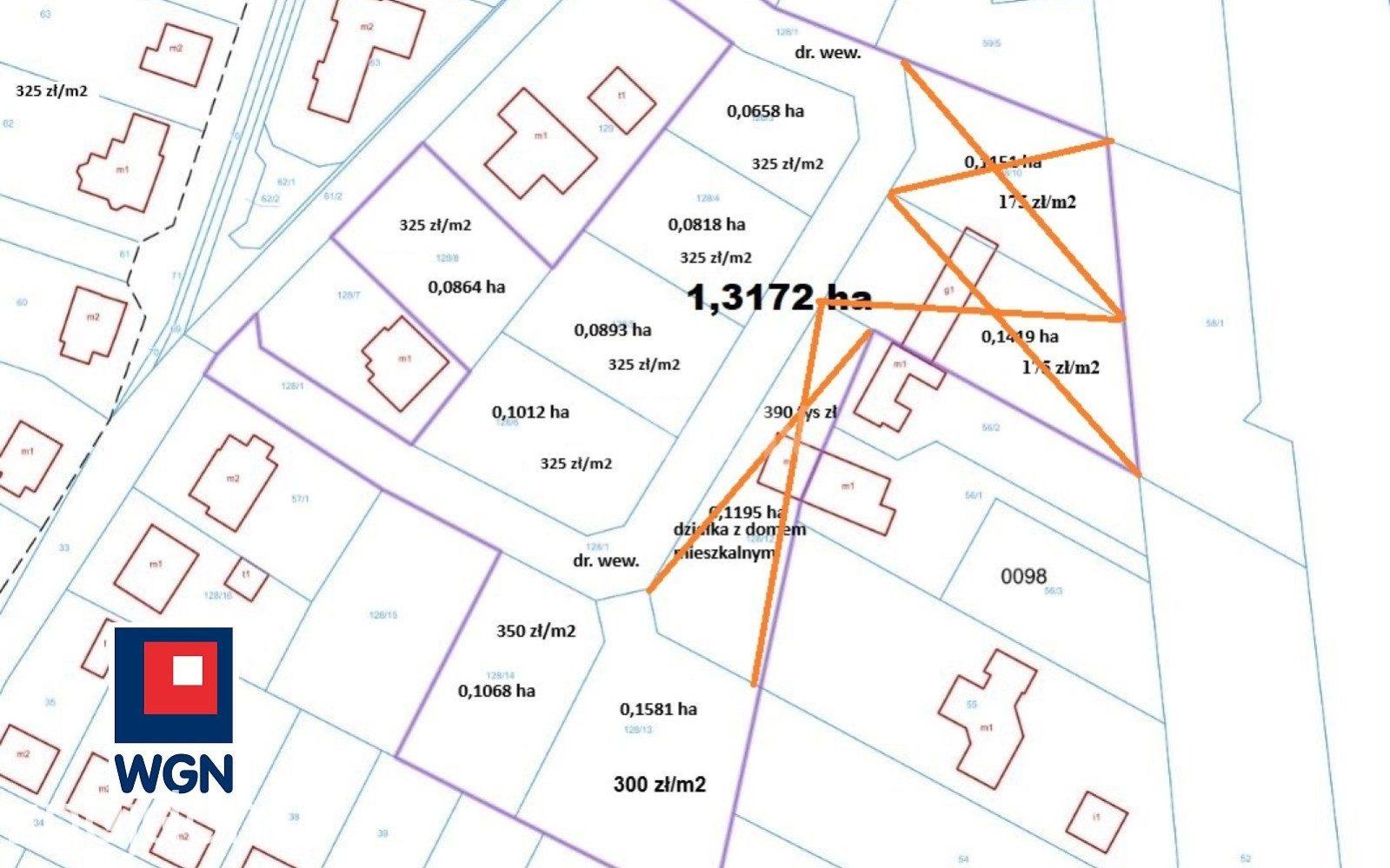 Grunt budowlany jednorodzinny na  sprzedaż Ostrów Wielkopolski - Działka budowlana Ostrów Os. Zębców-Zacisze