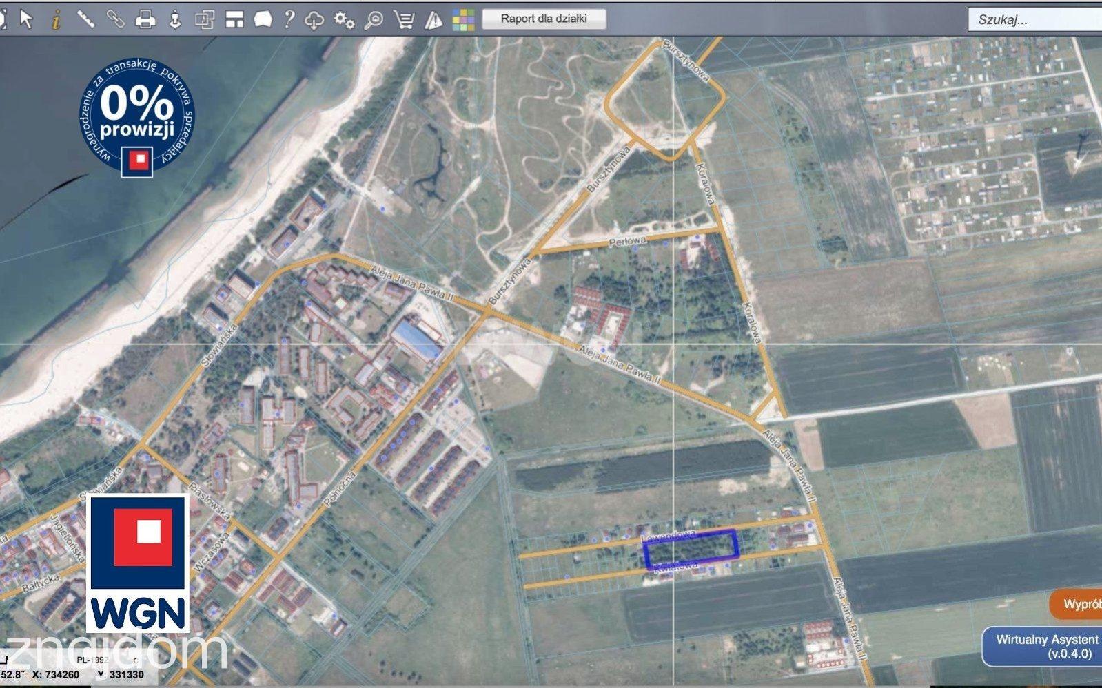 Grunt rekreacyjny/p.o.d. na  sprzedaż Darłowo - Na sprzedaż grunt inwestycyjny o pow. 6613m2 w Darłowie, MPZP