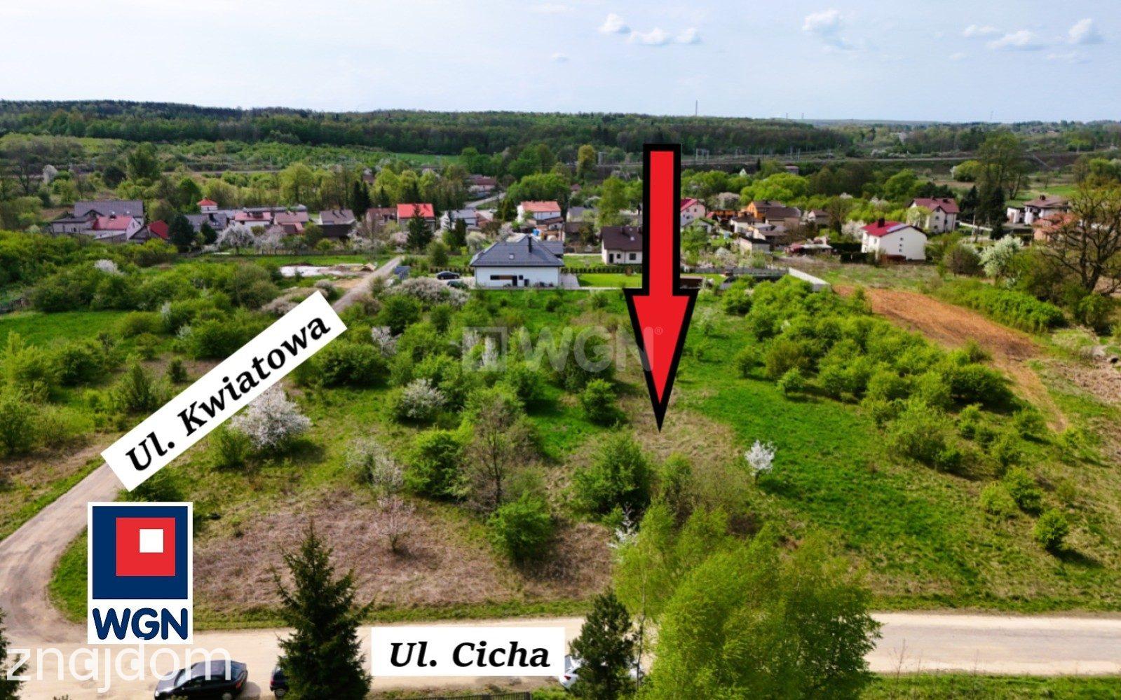 Grunt budowlany jednorodzinny na sprzedaż Wiesiółka - Piękna duża działka budowlana - zdjęcie 3
