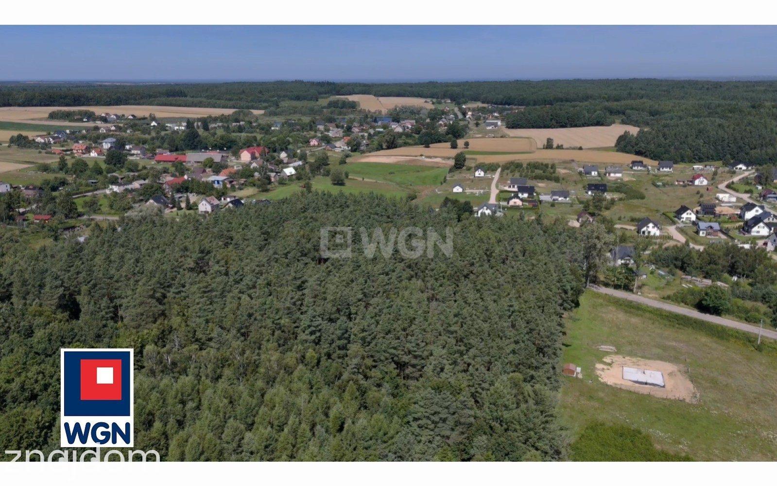 Grunt budowlany jednorodzinny na sprzedaż Domatowo - Działka budowlana przy lesie z wydanymi warunkami zabudowy/ Domatowo, gm. Puck - zdjęcie 5