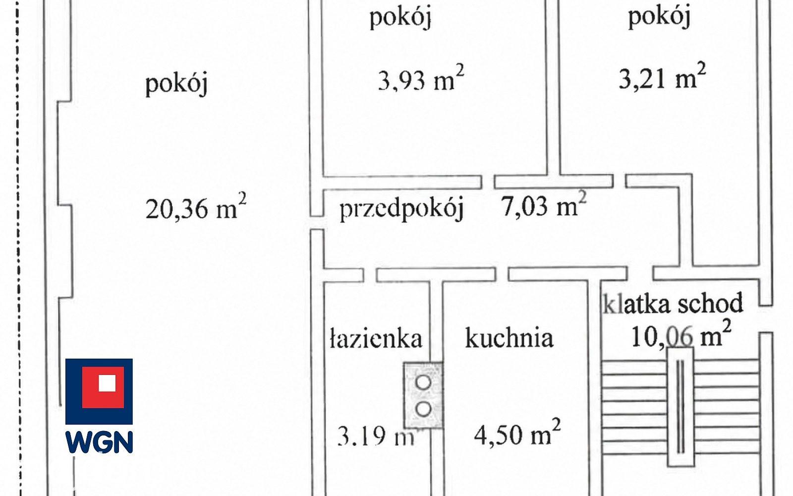 Mieszkanie na  sprzedaż Poznań - Mieszkanie 3 pokoje | 3. Piętro | 42,22 m2 | Parking | Jeżyce