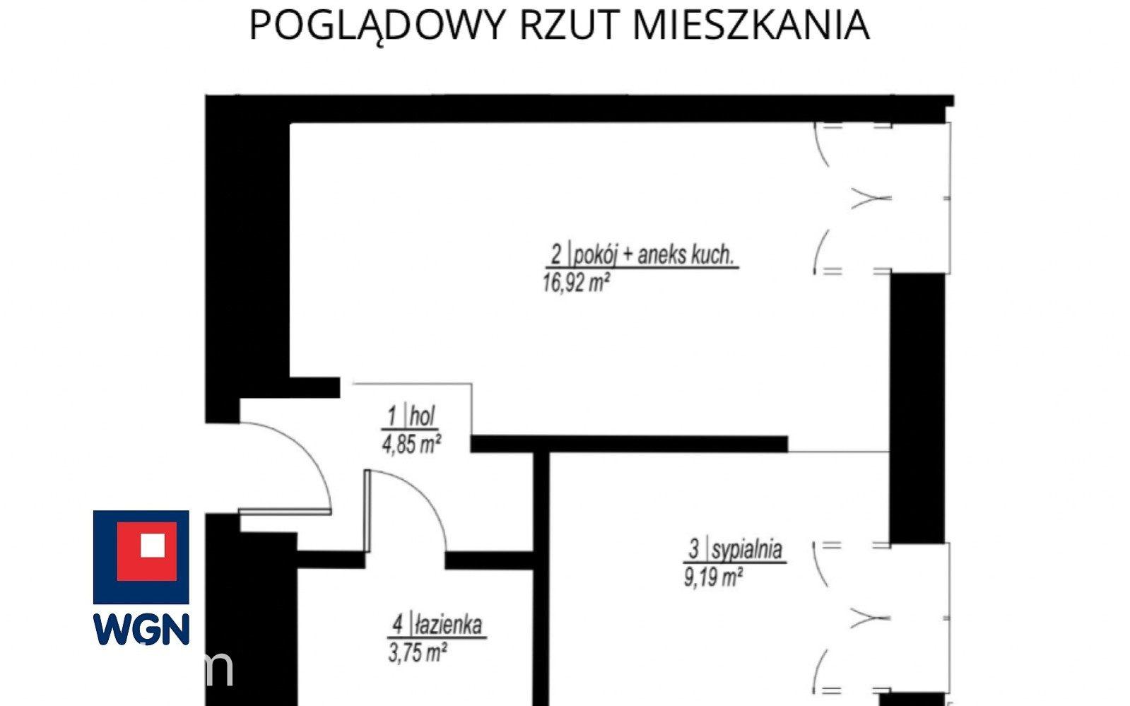 Mieszkanie na sprzedaż Poznań - Mieszkanie na sprzedaż przy Parku Wilsona, 34,71 m2, Poznań