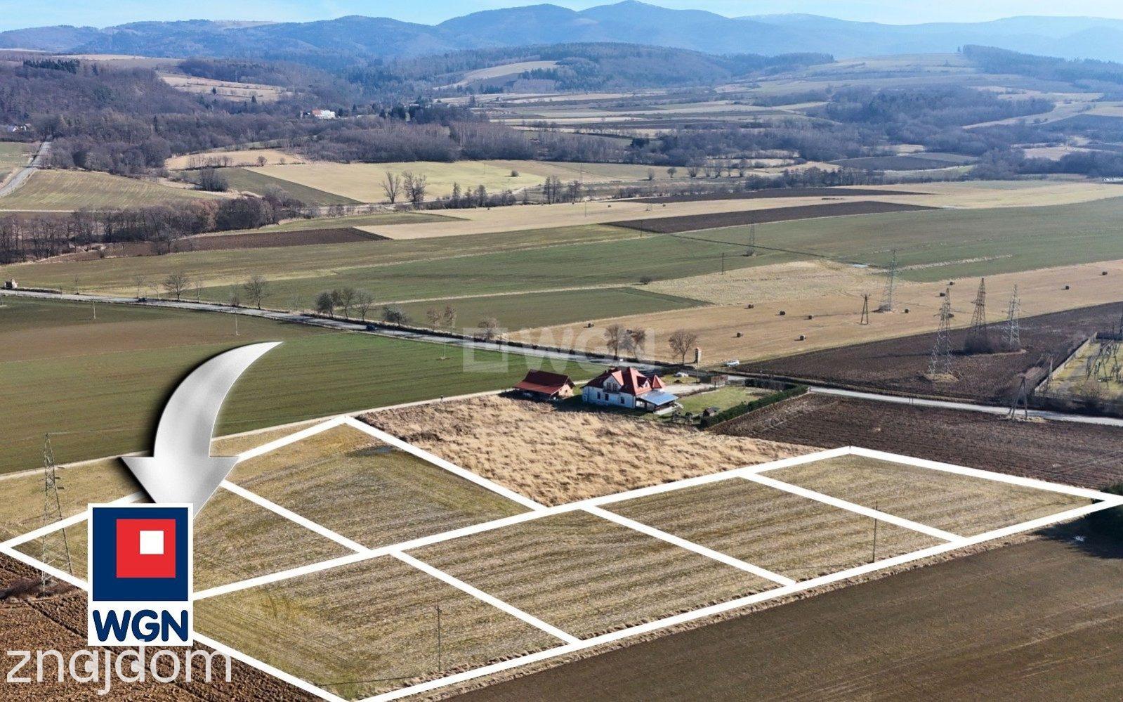 Grunt budowlany jednorodzinny na sprzedaż Stary Waliszów - Działka z panoramicznym widokiem. - zdjęcie 6