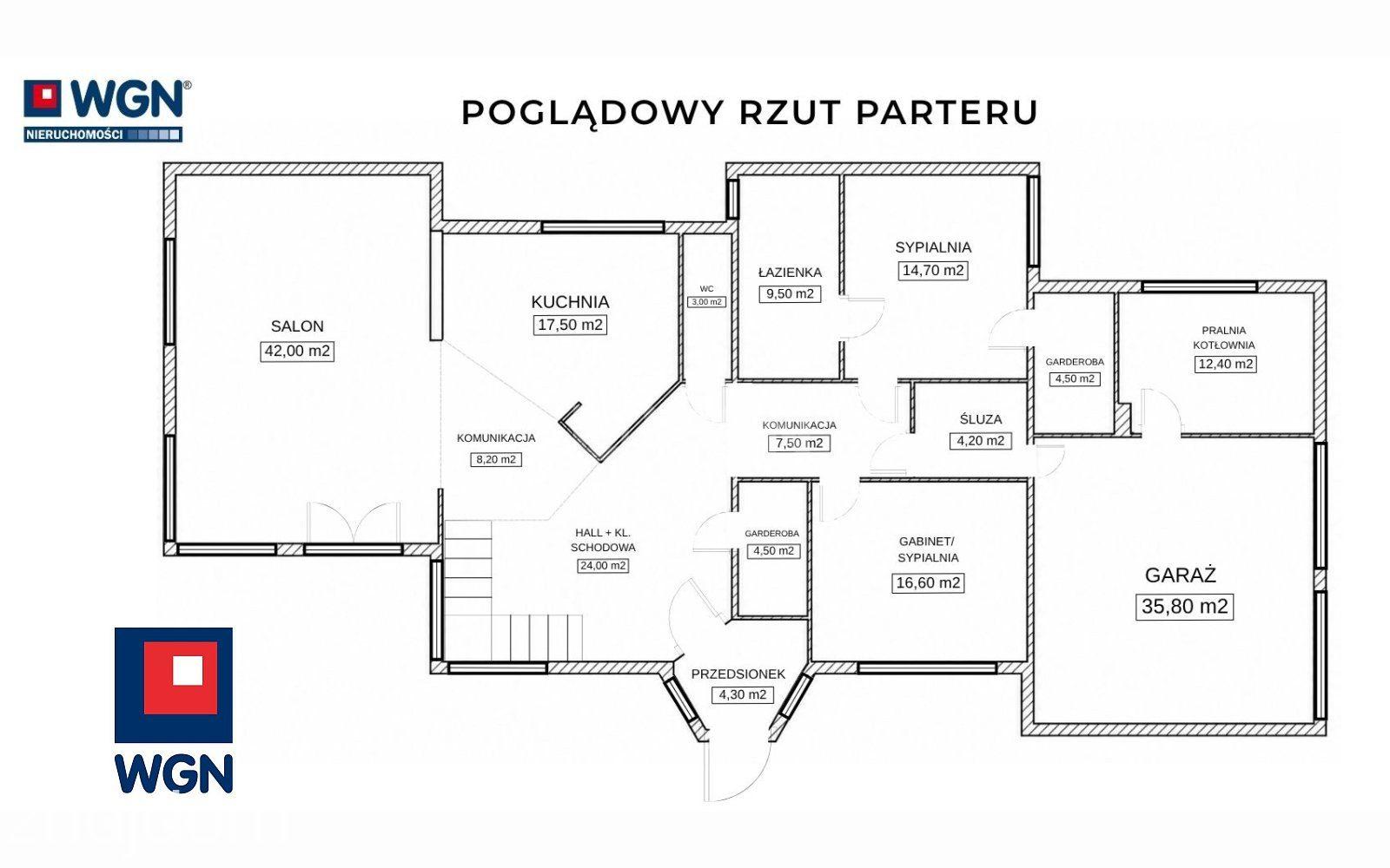 Dom na sprzedaż Potrzanowo - Dom wśród lasów i jezior, duży taras i działka, 7 pokoi, 236 m2, Potrzanowo - zdjęcie 2