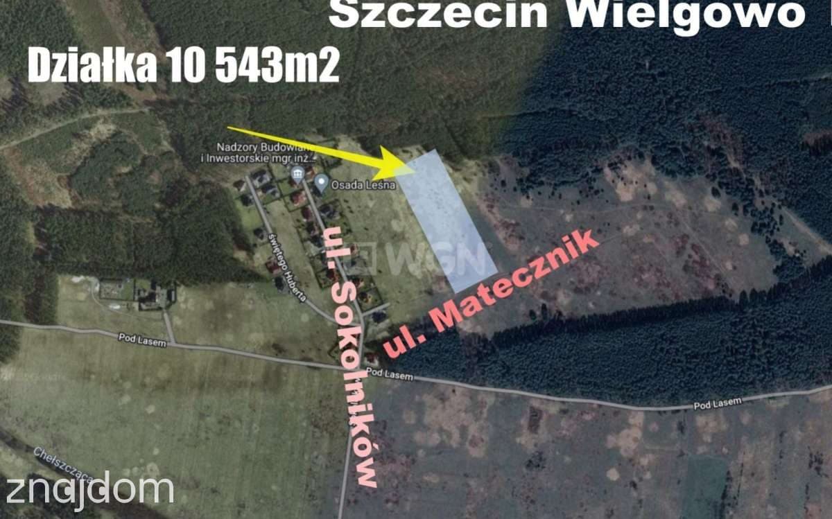 Działka na sprzedaż Szczecin