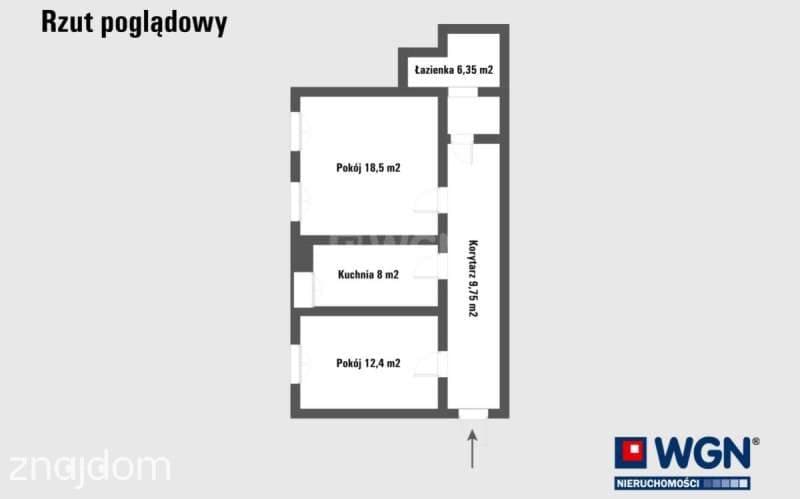 Mieszkanie na wynajem Poznań - Mieszkanie 2 pok., brak czynszu, Poznań Centrum