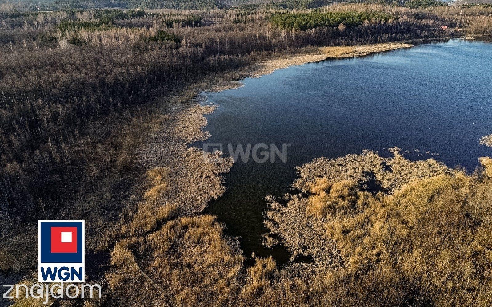 Grunt budowlany jednorodzinny na sprzedaż Wilkasy - Wilkasy k. Giżycka działka przy jeziorze 2315 m2 z wydanymi warunkami zabudowy