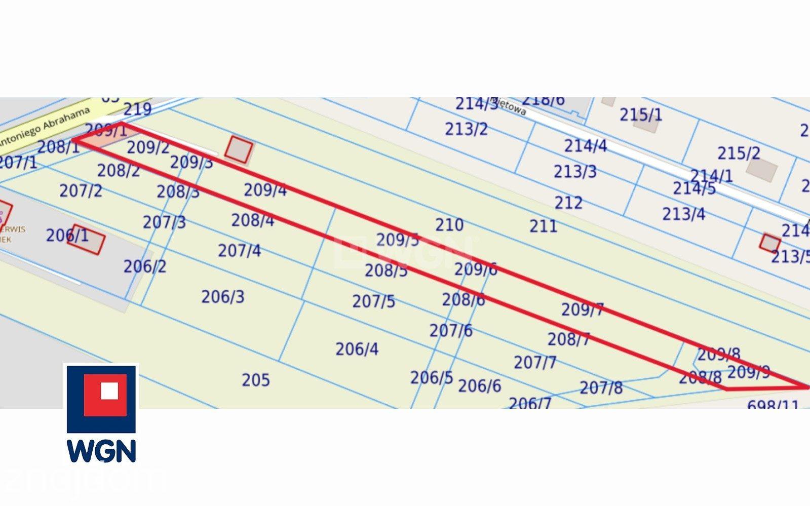 Grunt budowlany jednorodzinny na sprzedaż Wierzchucino - Działka Wierzchucino, ok. 5000 m2, MPZP, teren mieszkaniowo usługowy - zdjęcie 2
