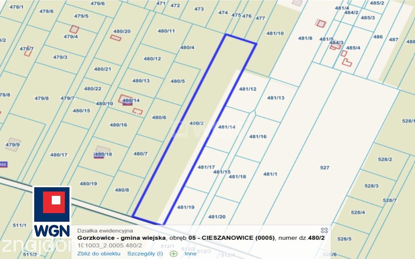 Grunt budowlany jednorodzinny na sprzedaż Cieszanowice - Piękna działka przy Zalewie Cieszanowice - zdjęcie 4
