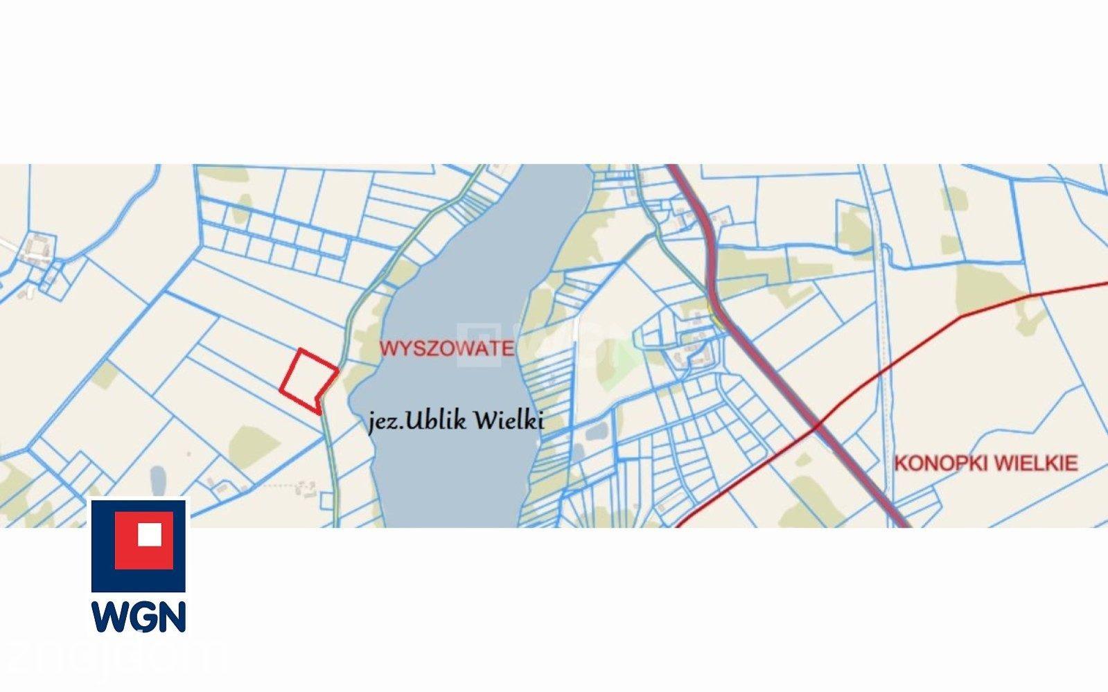 Grunt rolny na sprzedaż Wyszowate - Działka z widokiem na jezioro - zdjęcie 3