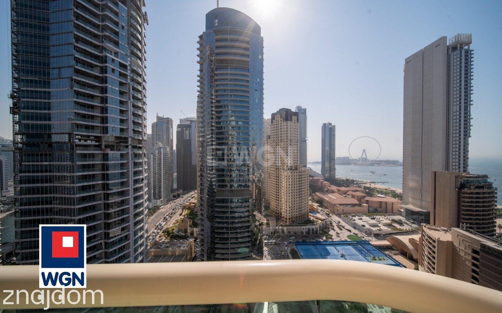 Mieszkanie na sprzedaż Dubaj - Dubai Marina, Widok na Zatokę, Umeblowane, Komfortowe, Wolne