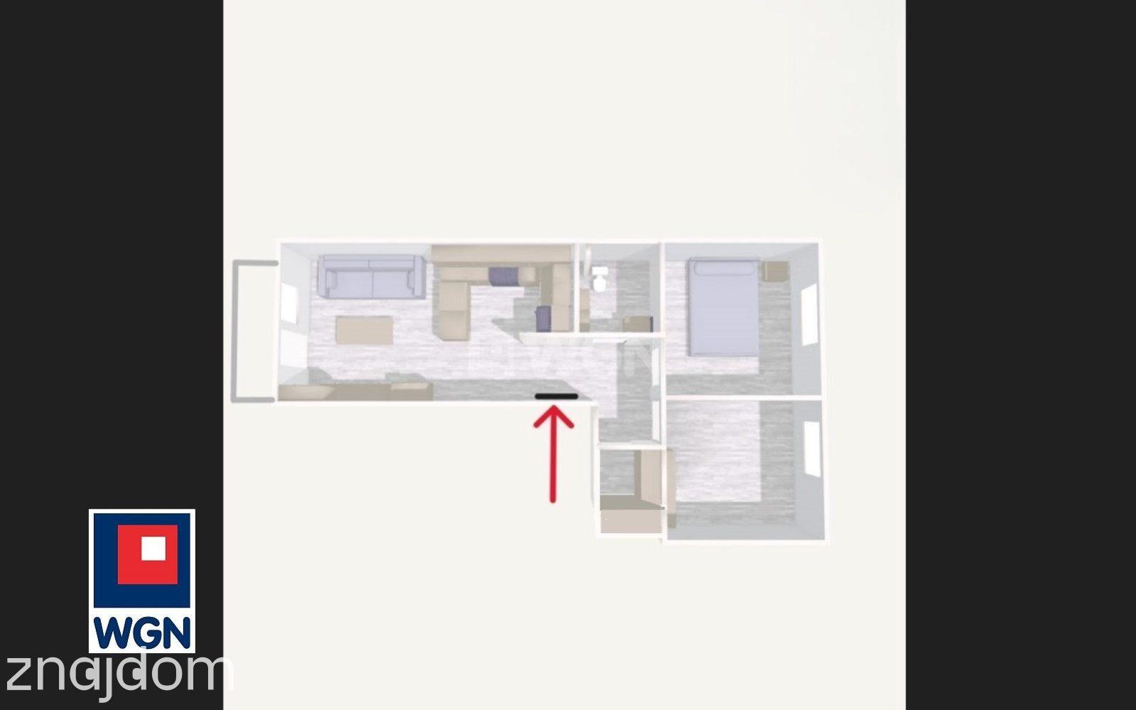 Mieszkanie na sprzedaż Bolszewo - 3 pokoje + garderoba | 47 m2 | Bolszewo