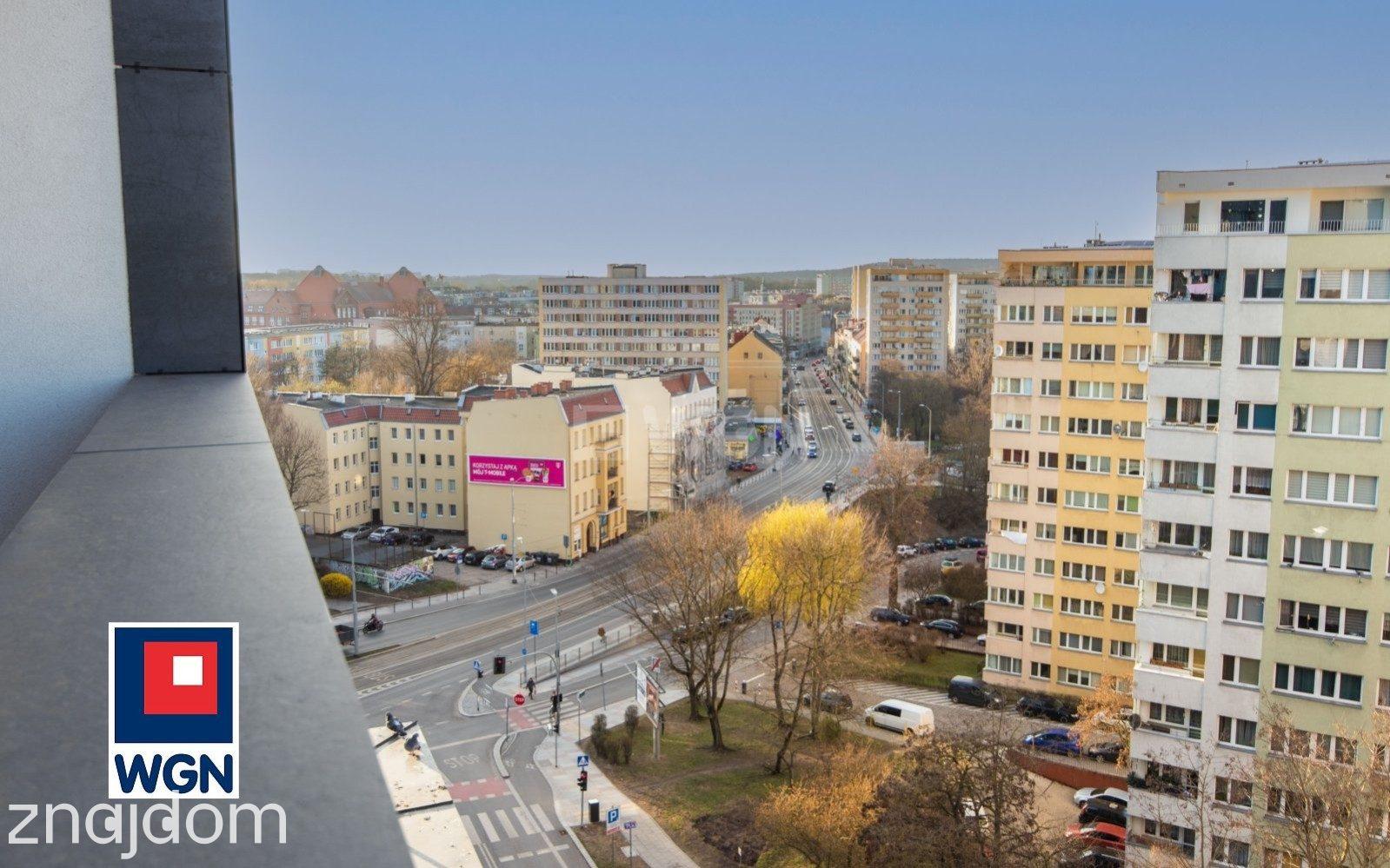 Mieszkanie na  sprzedaż Szczecin - Hanza Tower apartament na 7 piętrze balkon