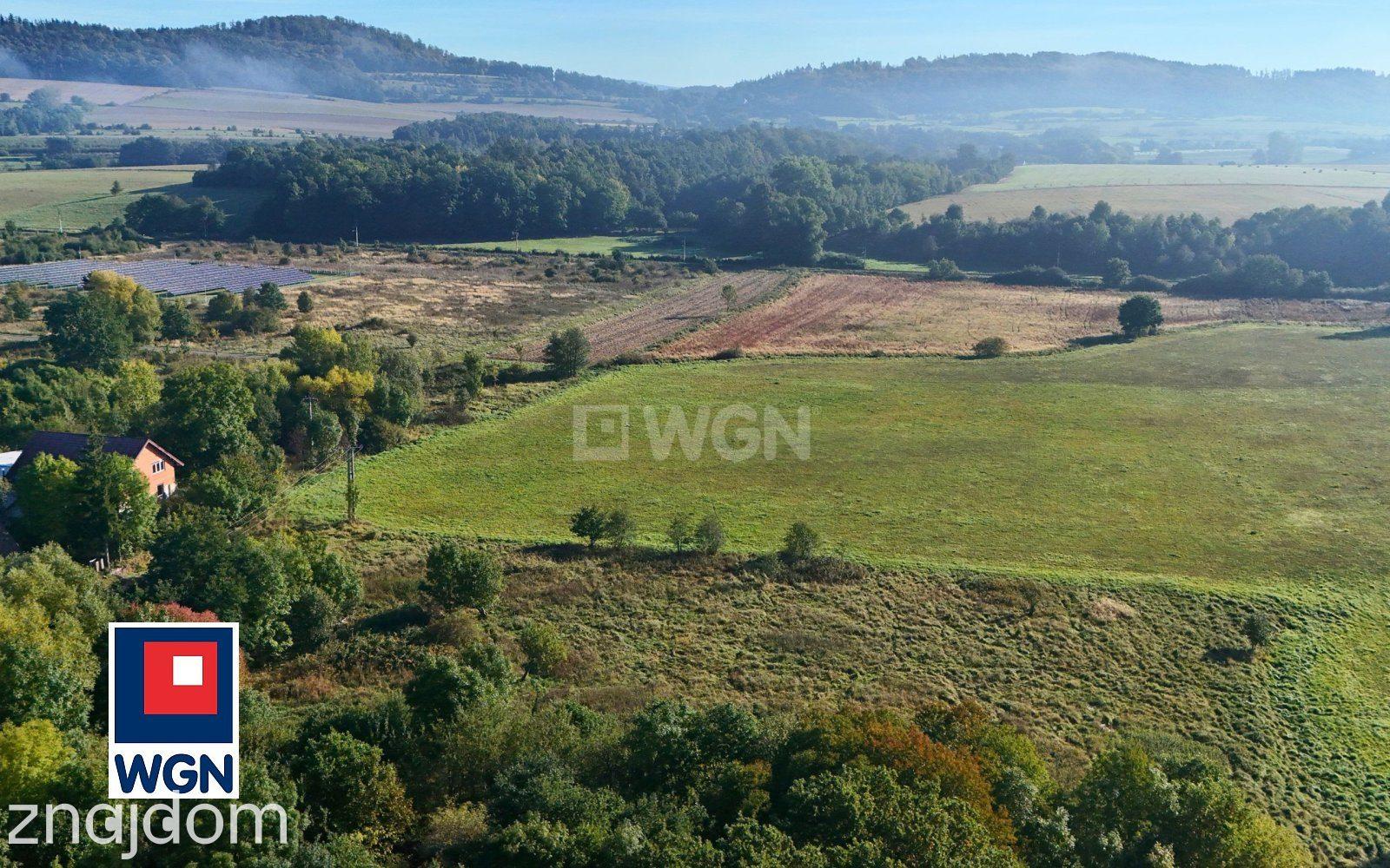 Grunt budowlany jednorodzinny na sprzedaż Gorzanów - Działka 1956 m2 z warunkami zabudowy - widok na góry. - zdjęcie 10