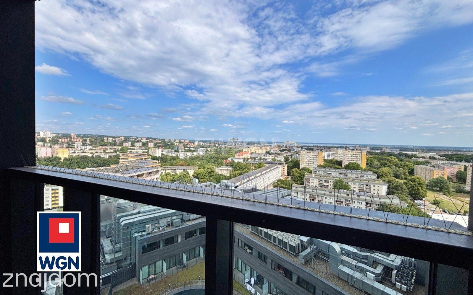 Mieszkanie na  wynajem Szczecin - Na wynajem apartament Hanza Tower|2 pokoje|13.piętro