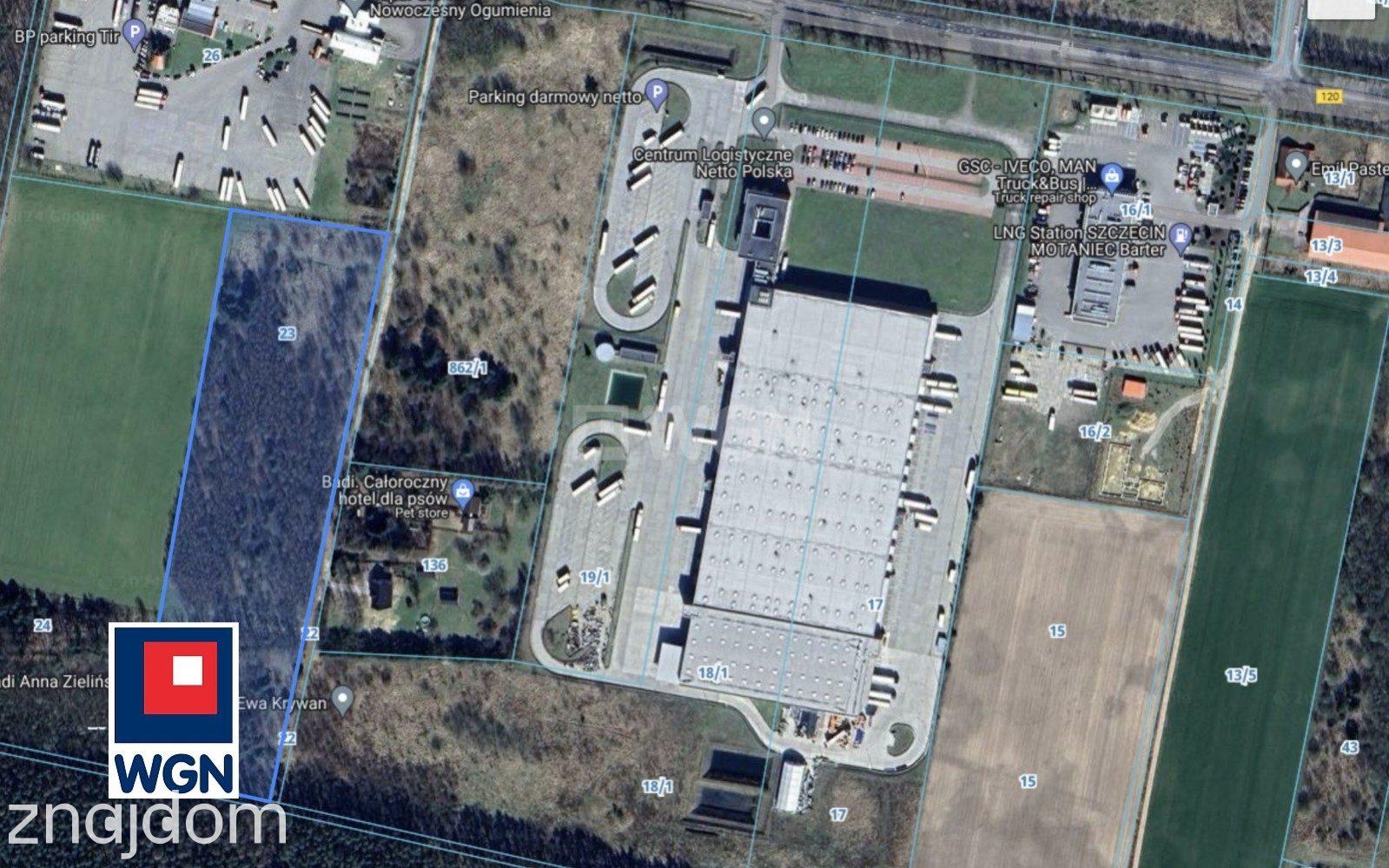 Grunt aktywizacja gospodarcza na  sprzedaż Kobylanka - Działka w Motańcu przy węzle S10 S3 A6