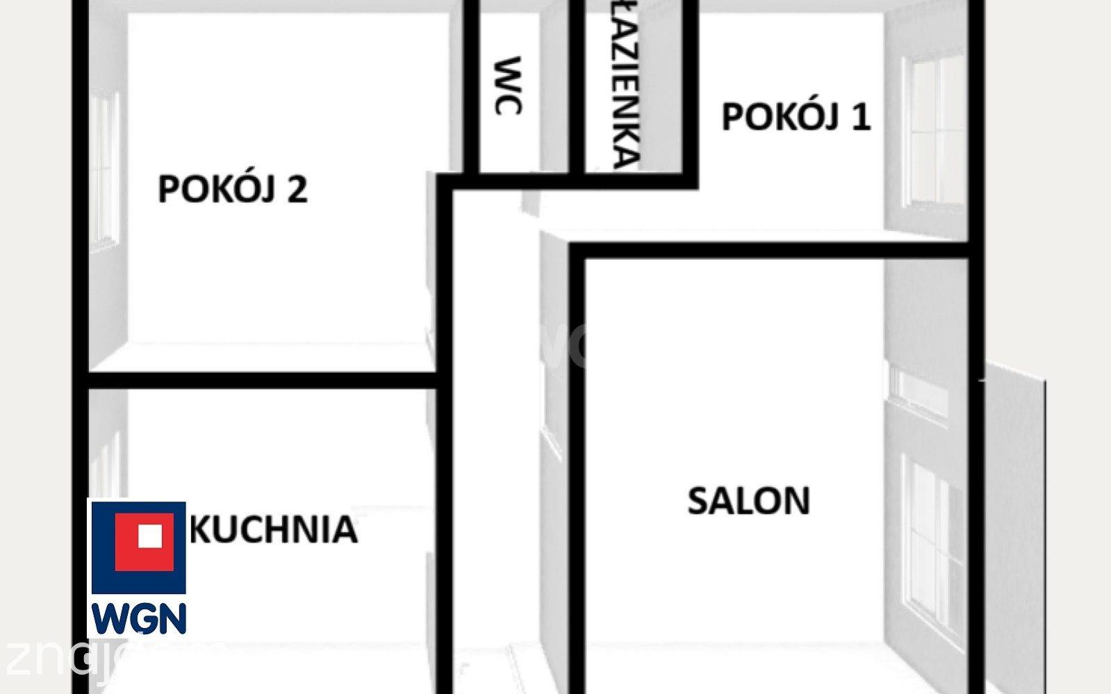 Mieszkanie na sprzedaż Miłki - Na sprzedaż przestronne 3-pokojowe mieszkanie