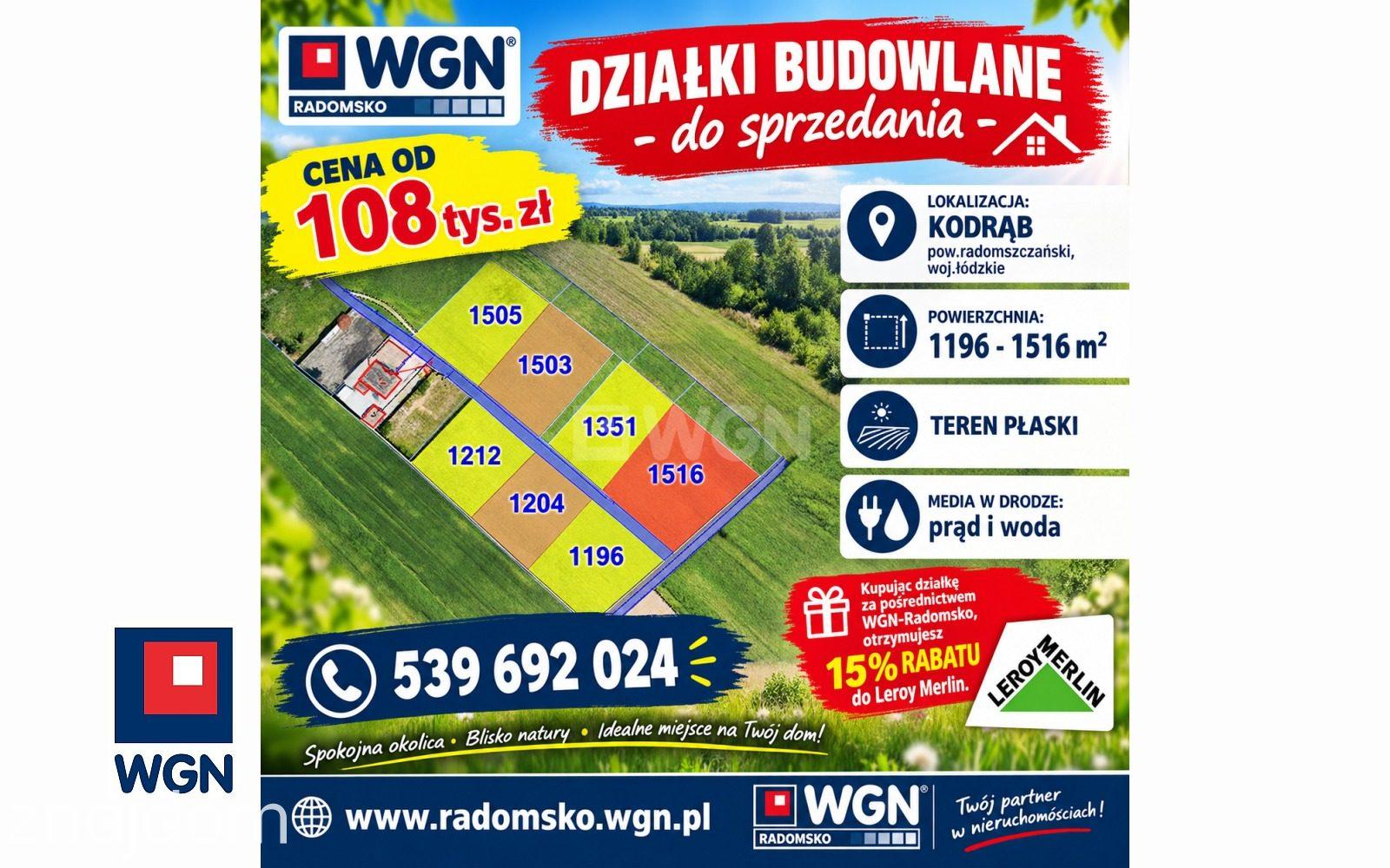 Działka na sprzedaż Kodrąb - zdjęcie 18