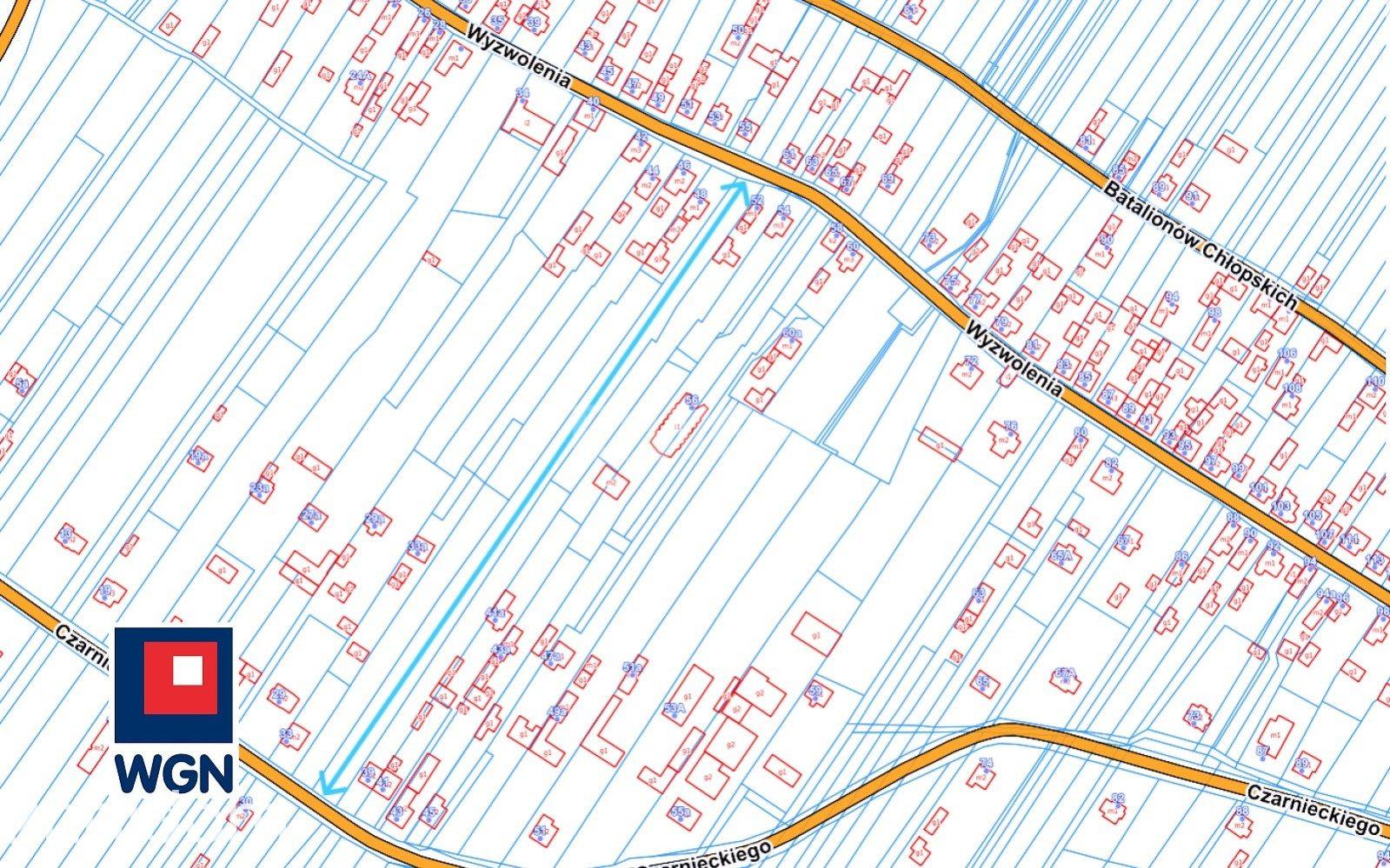 Grunt bez warunków zabudowy na  sprzedaż Myszków - Działka 5140m2 budowlana Myszków, Będusz woj. śląskie.