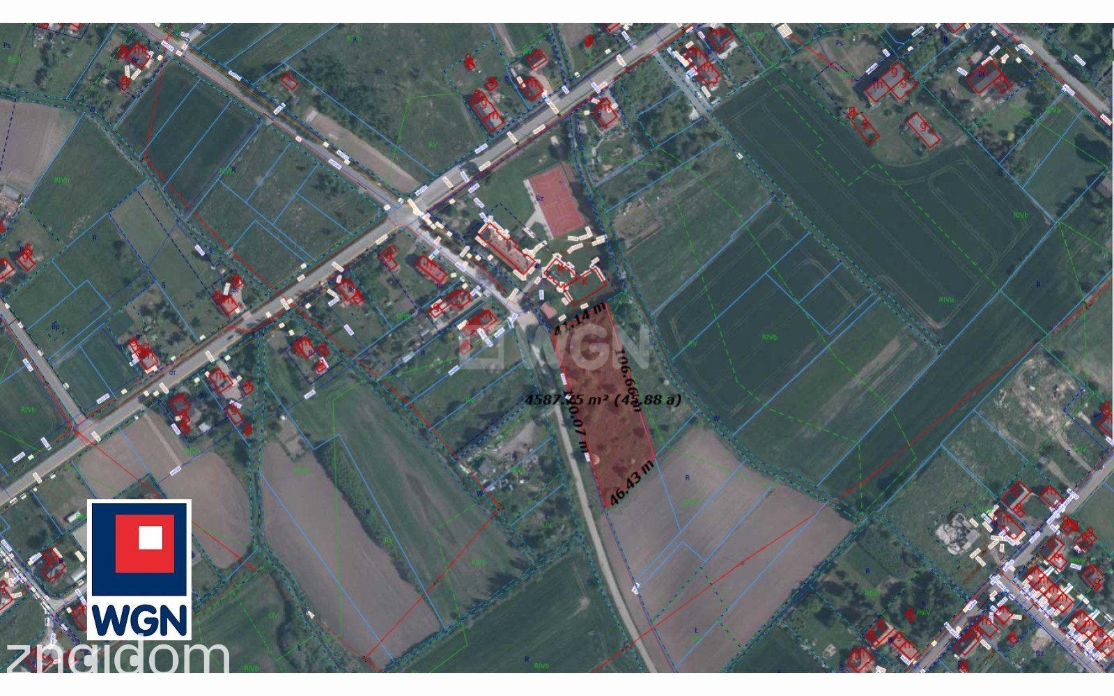 Grunt budowlany jednorodzinny na  sprzedaż Kotowice - Działka budowlana na sprzedaż 4566m2, Kotowice gmina Siechnice. - zdjęcie 2