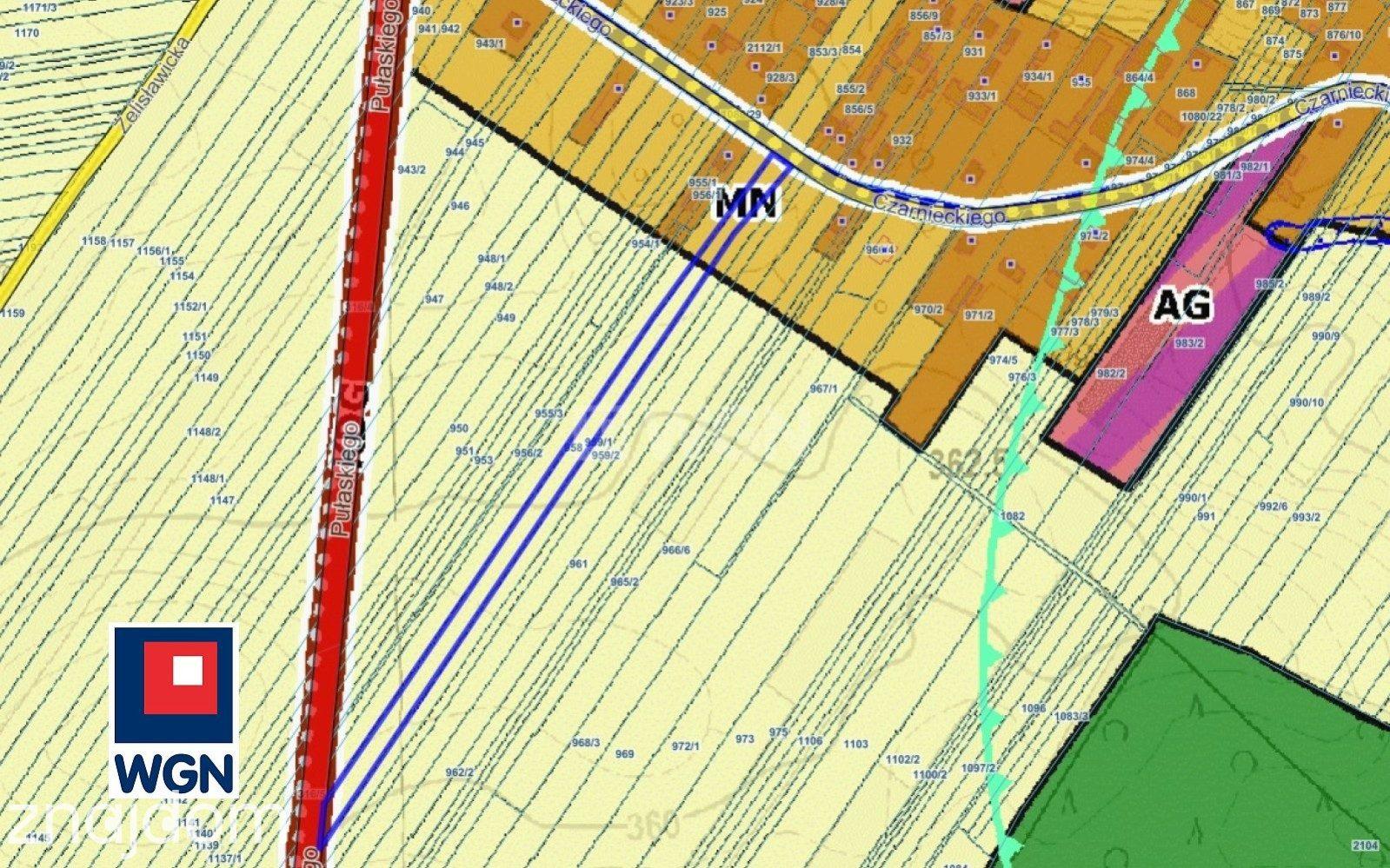 Grunt budowlany jednorodzinny na sprzedaż Myszków - Działka rlno-budowlana z planem zagospodarowani - zdjęcie 2