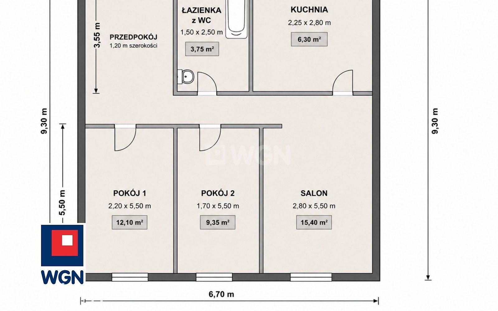 Mieszkanie na sprzedaż Wrocław - Mieszkanie Nadodrze, 3 pokoje na sprzedaż - okazja. - zdjęcie 2