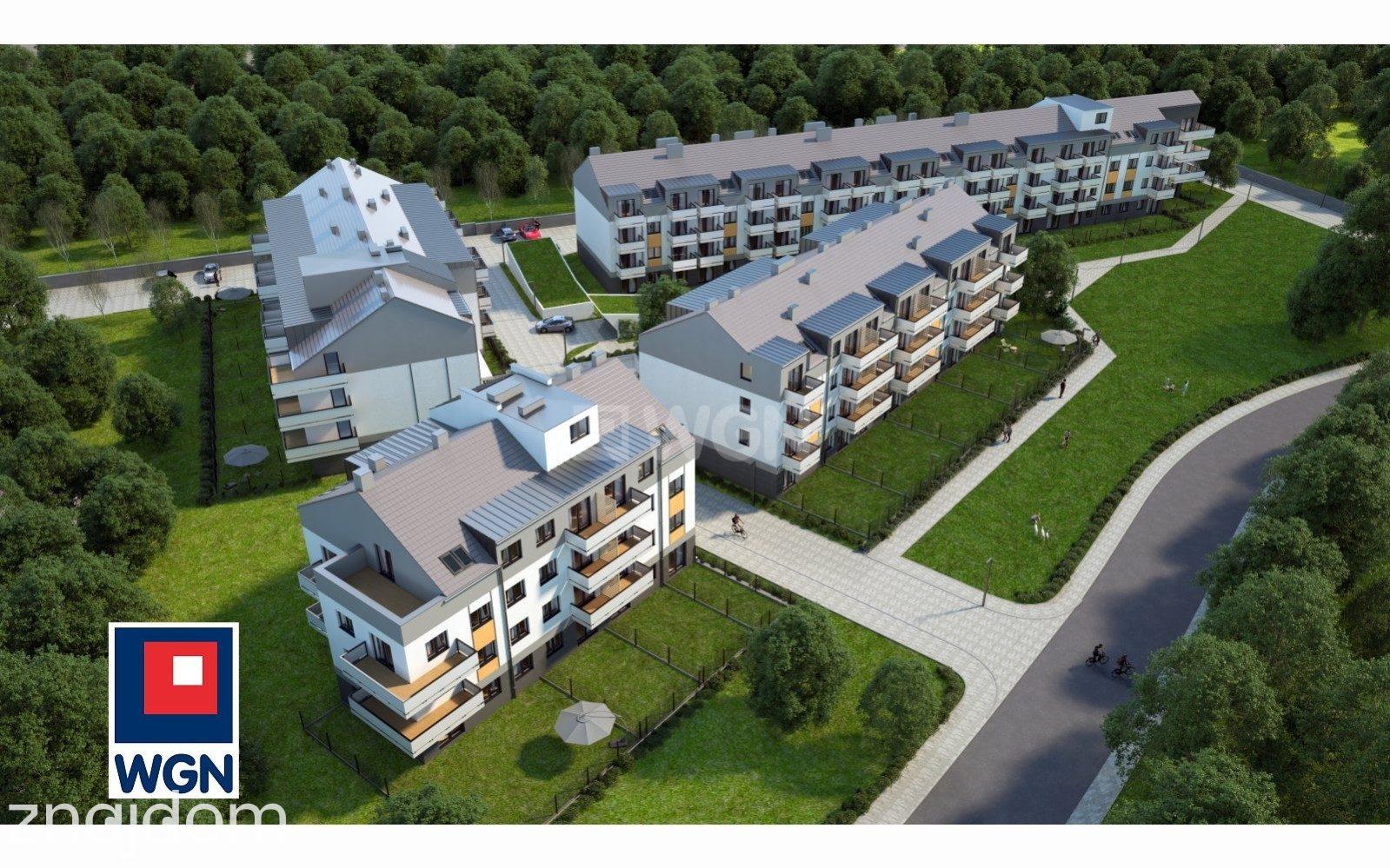 Mieszkanie na sprzedaż Wrocław - Nowe 2-pokojowe mieszkanie z balkonem - kameralne osiedle - spokojna, zielona okolica, garaż. - zdjęcie 5