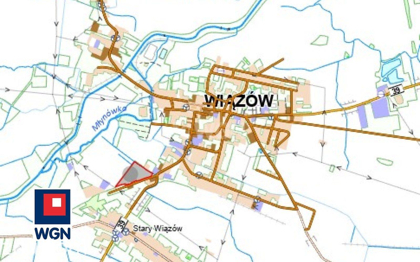 Grunt aktywizacja gospodarcza na sprzedaż Wiązów - OFERTA SPRZEDAŻY TERENU INWESTYCYJNEGO - WIĄZÓW