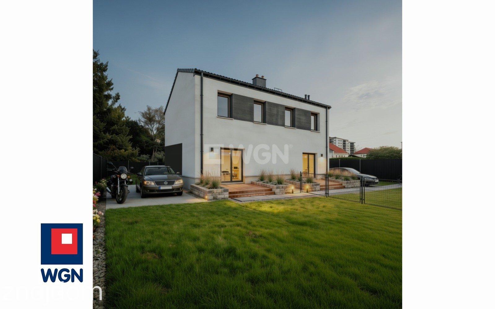 Dom na sprzedaż Czernica - Nowoczesny dom 100 m2 z ogródkiem 150 m2 Czernica koło Wrocławia.