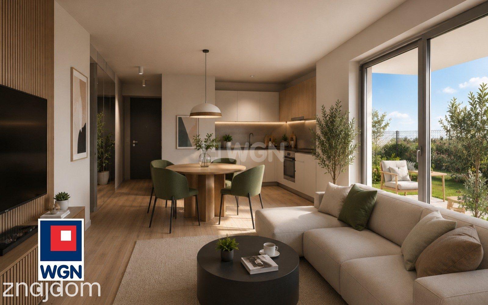 Mieszkanie na sprzedaż Wrocław - Nowoczesny apartament 2-pokojowy - 41 m2 - z ogródkiem i wyjątkowym widokiem na Odrę oraz tereny zielone - nowa inwestycja we Wrocławiu. - zdjęcie 7