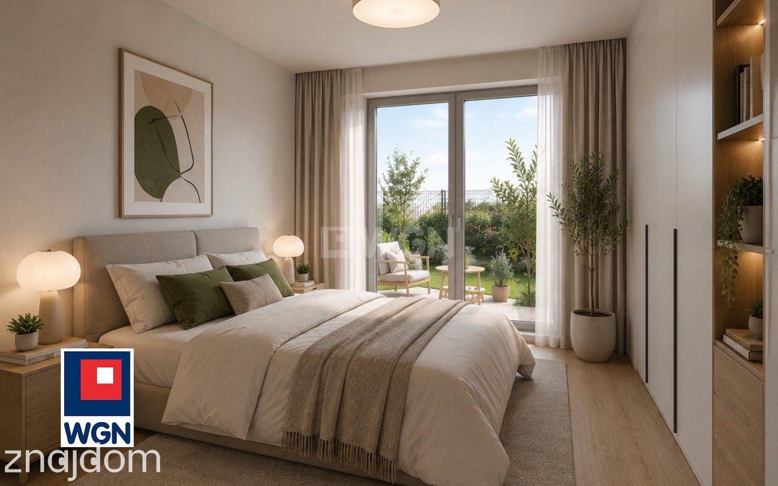 Mieszkanie na sprzedaż Wrocław - Nowoczesny apartament 2-pokojowy - 41 m2 - z ogródkiem i wyjątkowym widokiem na Odrę oraz tereny zielone - nowa inwestycja we Wrocławiu. - zdjęcie 5
