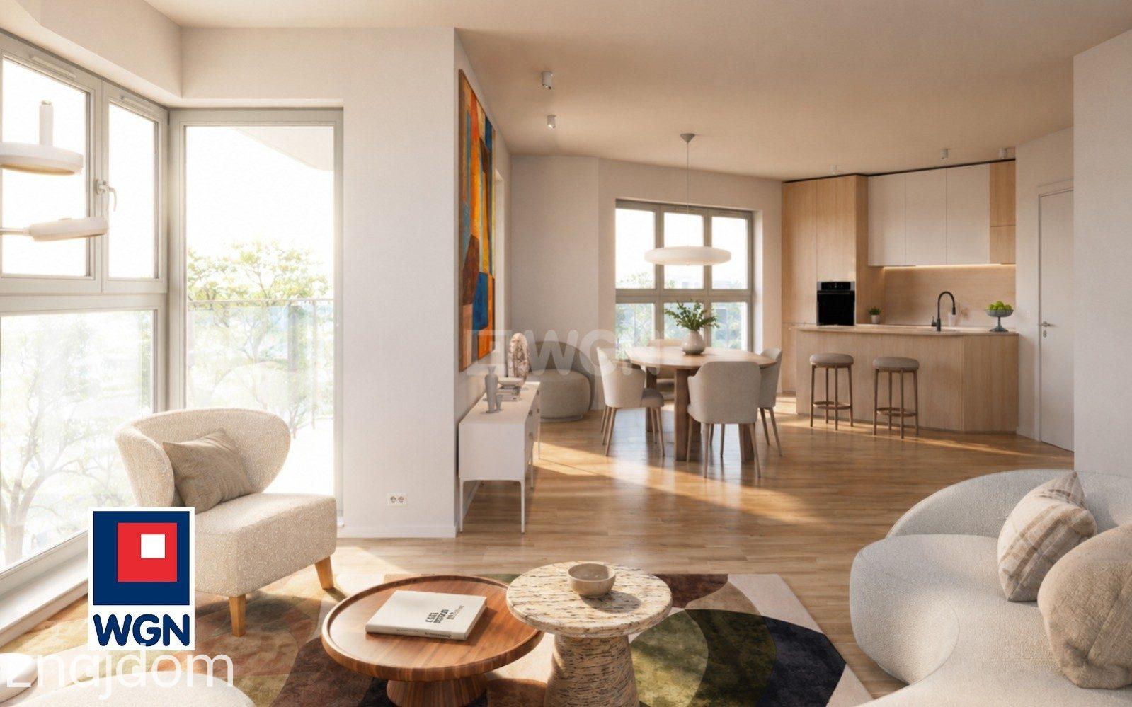 Mieszkanie na sprzedaż Wrocław - Nowoczesny apartament 2-pokojowy 34,54 m2 z loggia i wyjątkowym widokiem na Odrę z ósmego piętra oraz tereny zielone - nowa inwestycja we Wrocławiu. - zdjęcie 5