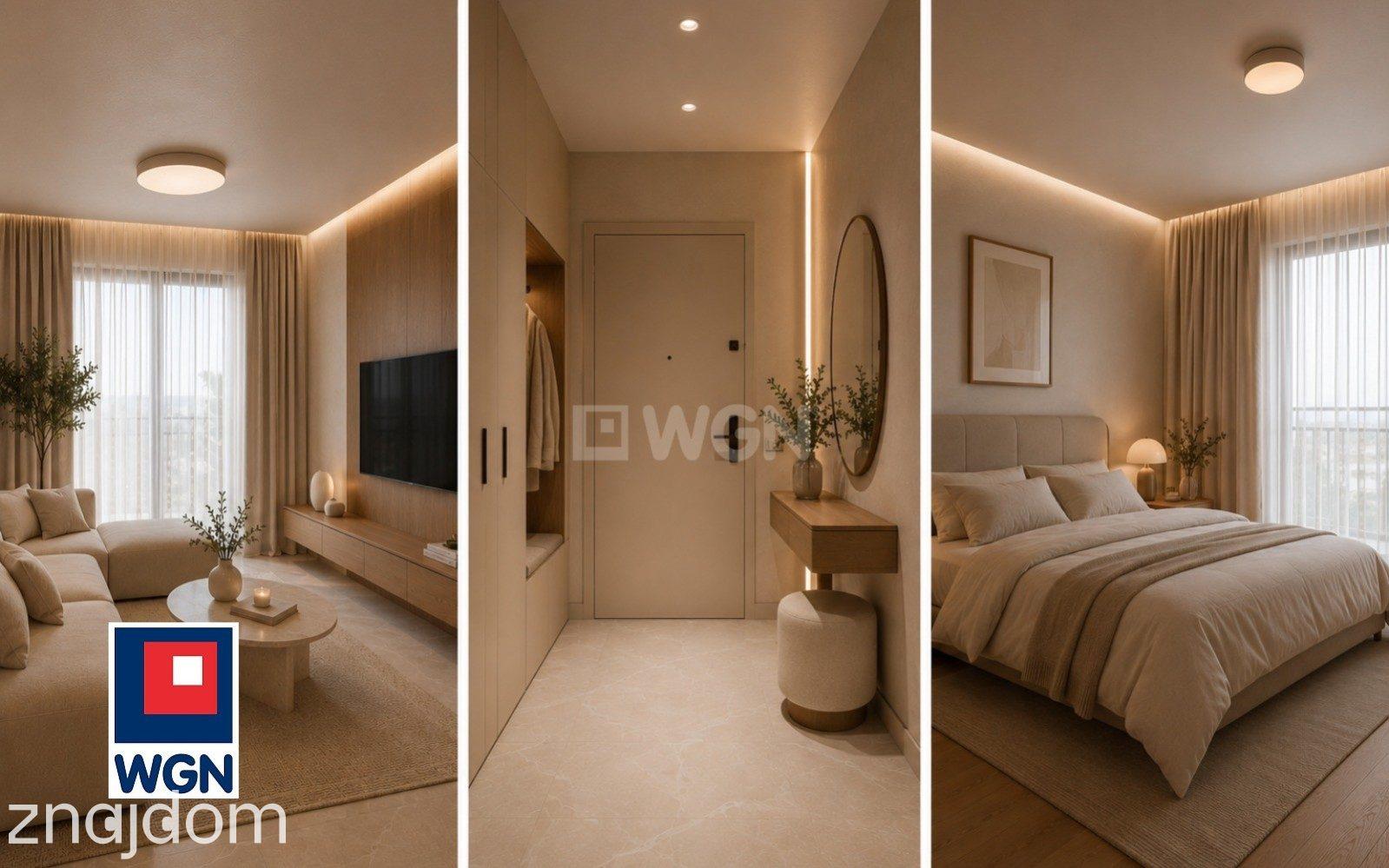 Mieszkanie na sprzedaż Wrocław - Jasny, stylowy apartament 48 m2 na 5 piętrze z balkonem - kompaktowa perełka w sercu Wrocławia, idealna na wygodne życie lub pewną inwestycję. - zdjęcie 11