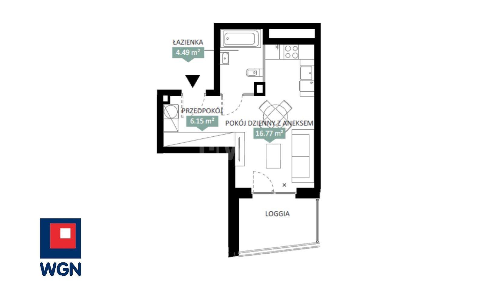 Mieszkanie na sprzedaż Wrocław - Nowoczesny apartament w centrum Wrocławia - Loggia - 2 piętro - Wysoki standard. - zdjęcie 5