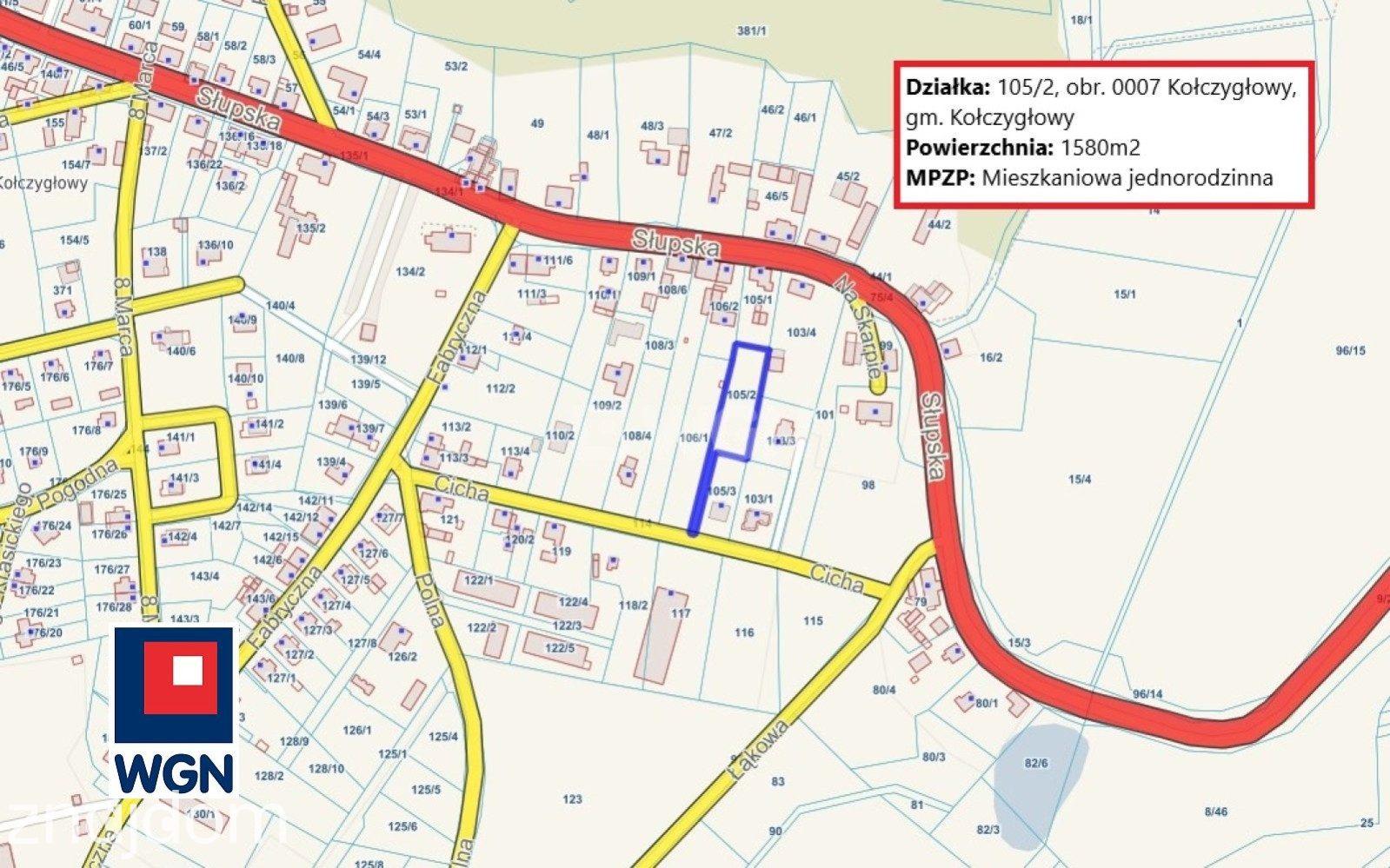 Grunt budowlany jednorodzinny na  sprzedaż Kołczygłowy - Kołczygłowy I 1580m2 I MPZP I Media I Prowizja 0% - zdjęcie 19