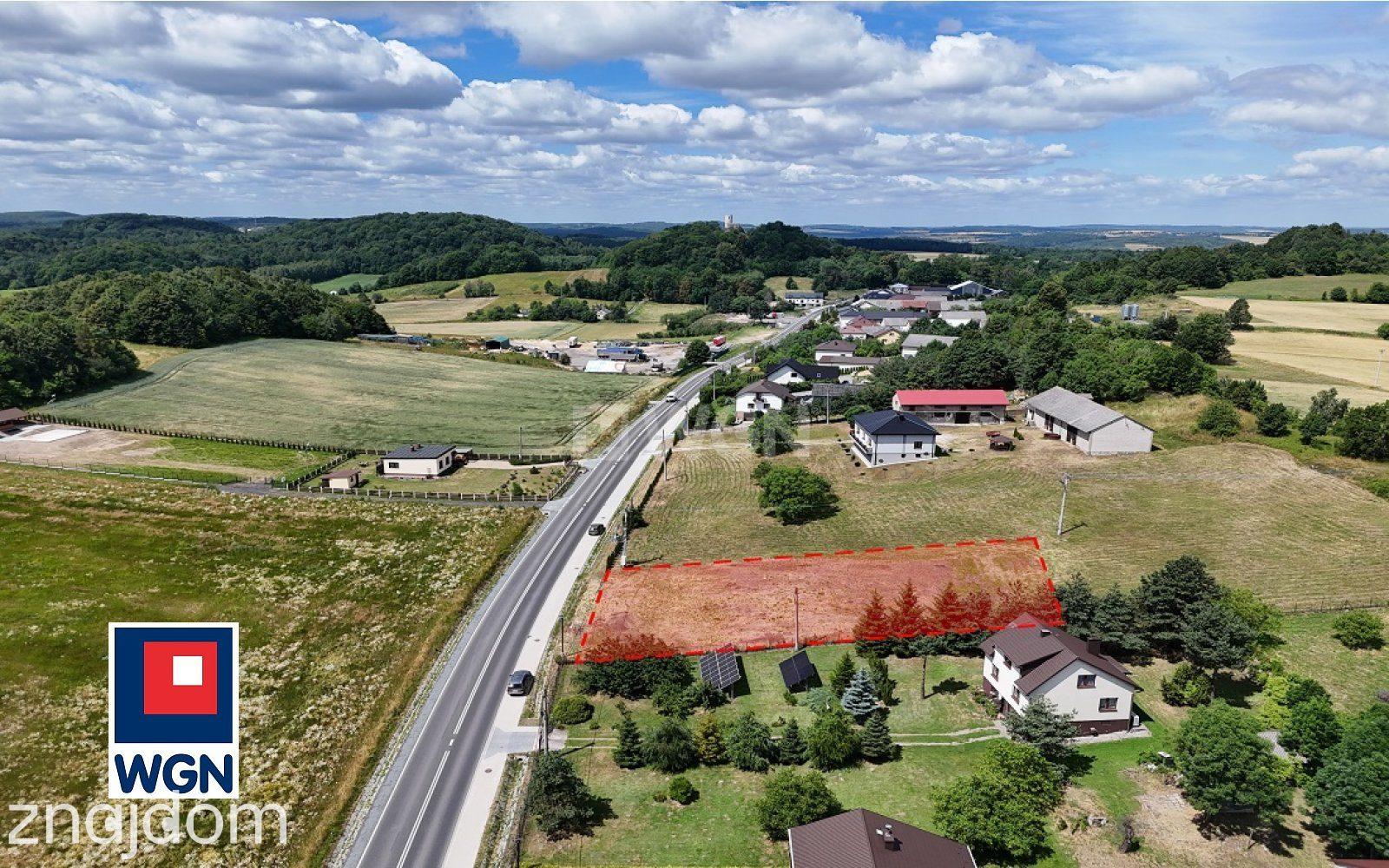 Grunt budowlany jednorodzinny na sprzedaż Smoleń - Działka z widokiem na zamek Pilcza - zdjęcie 7