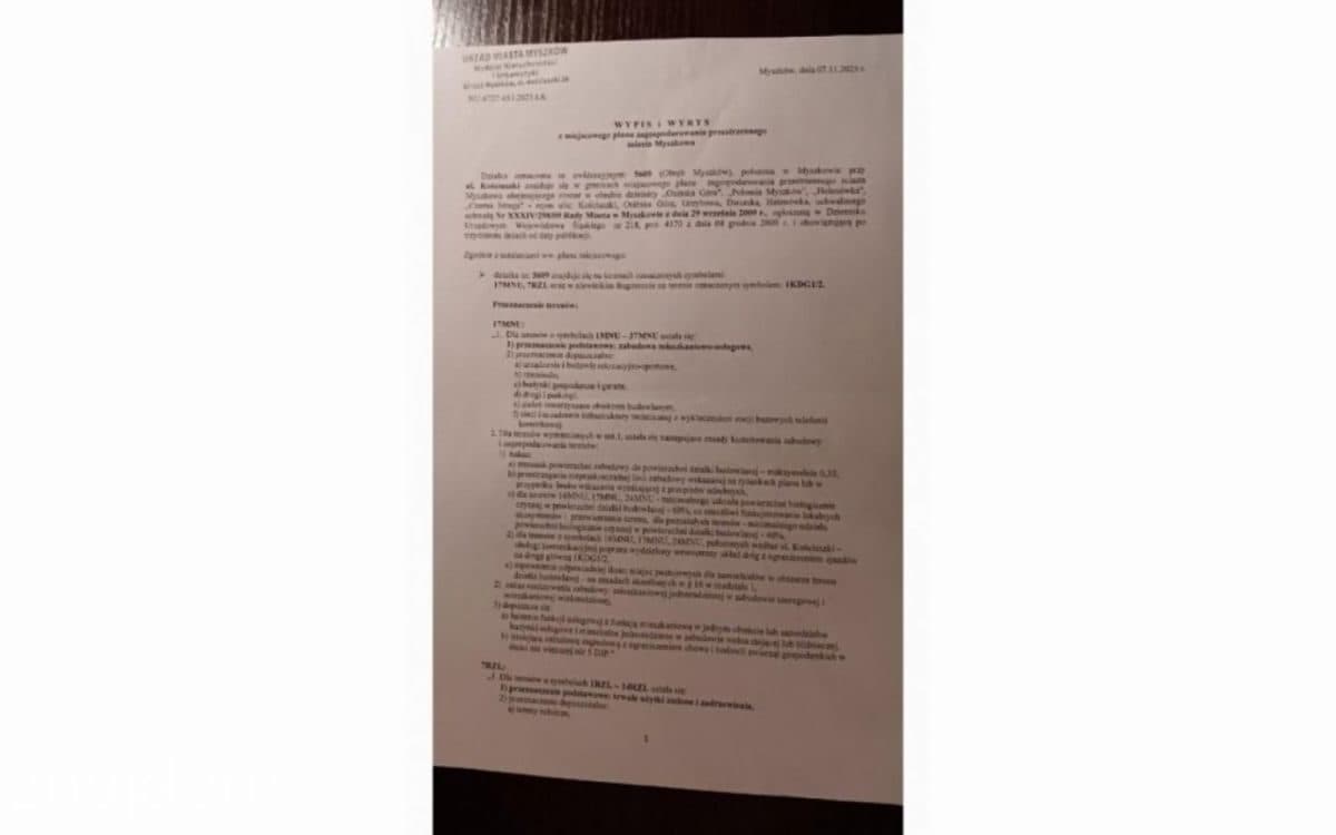 Działka na sprzedaż Myszków - zdjęcie 2