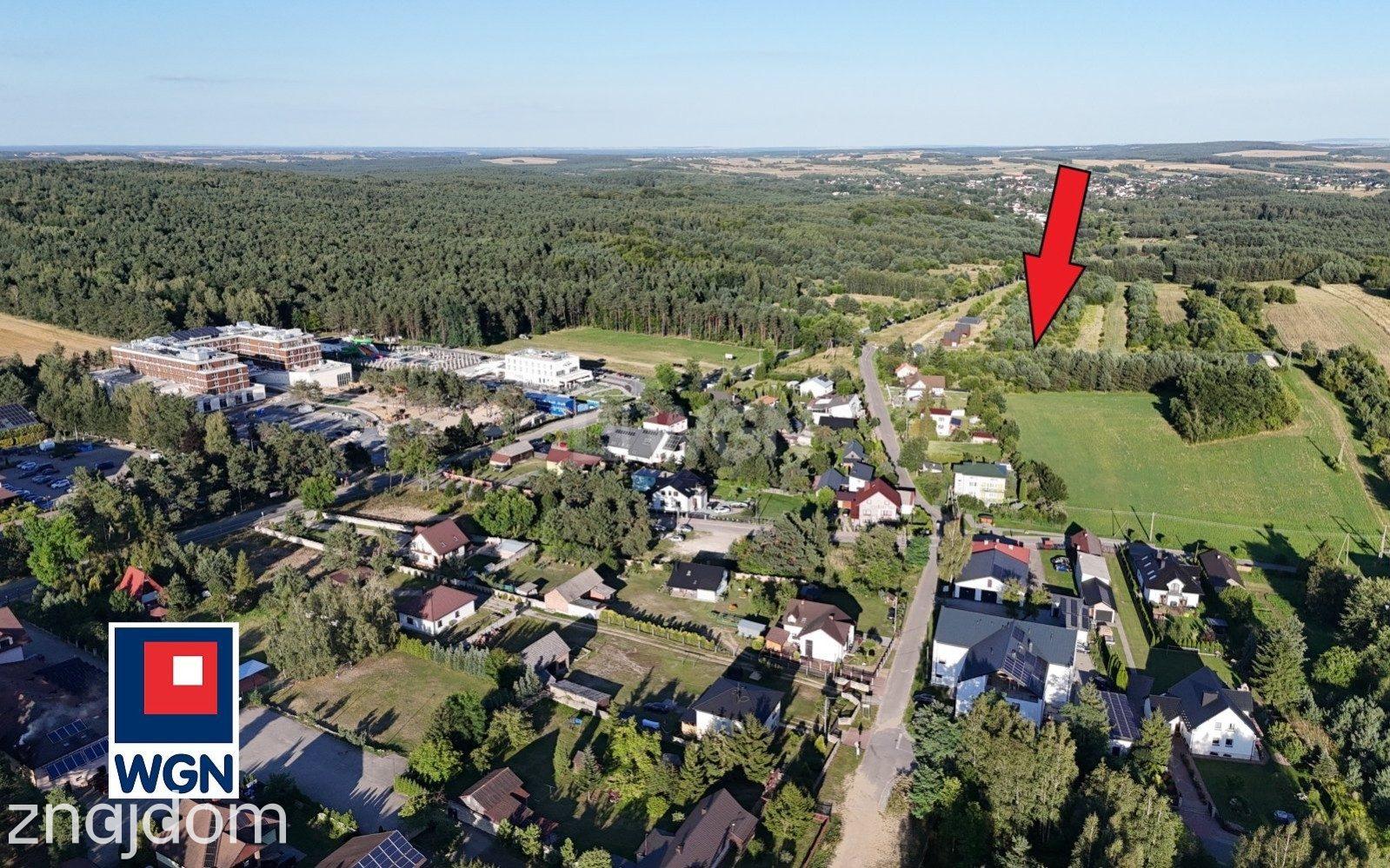 Grunt budowlany jednorodzinny na  sprzedaż Podlesice - Piękna działka z widokiem na górę Zborów - zdjęcie 6
