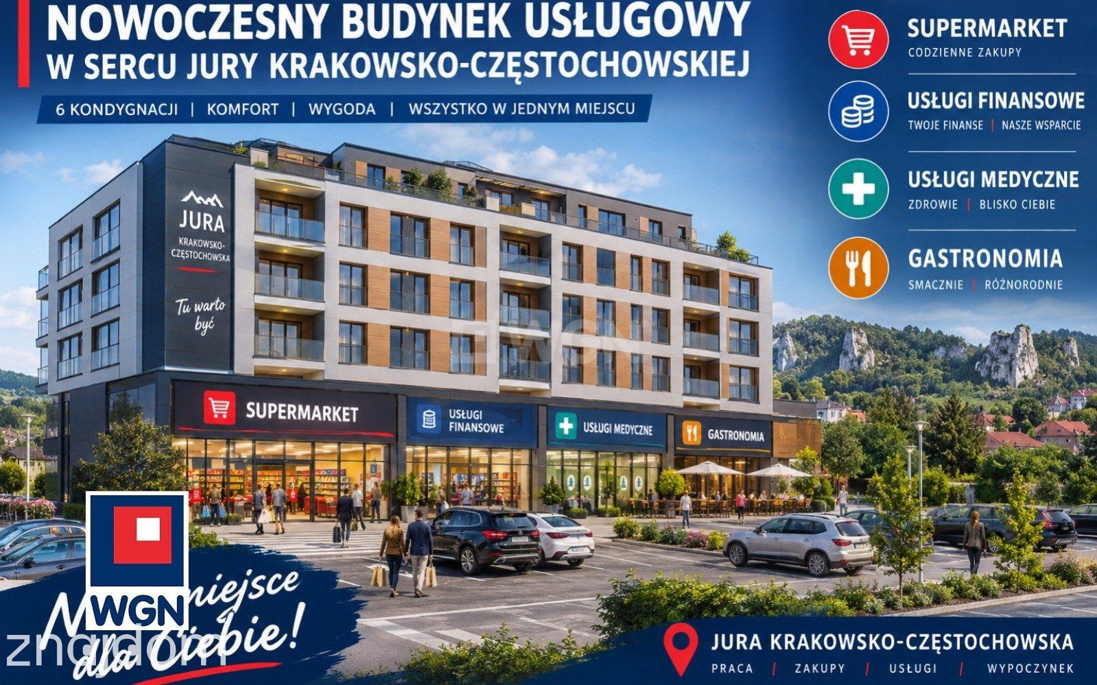 Grunt budowlano rzemieślniczy na  sprzedaż Kroczyce - Grunt usługowy pod supermarket, restaurację, usługi, gabinety medyczne itp - zdjęcie 7