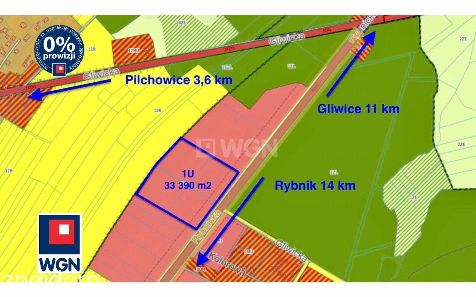 Grunt aktywizacja gospodarcza na sprzedaż Wilcza - Teren inwestycyjny 1U 3,34 ha na sprzedaż Wilcza. - zdjęcie 10