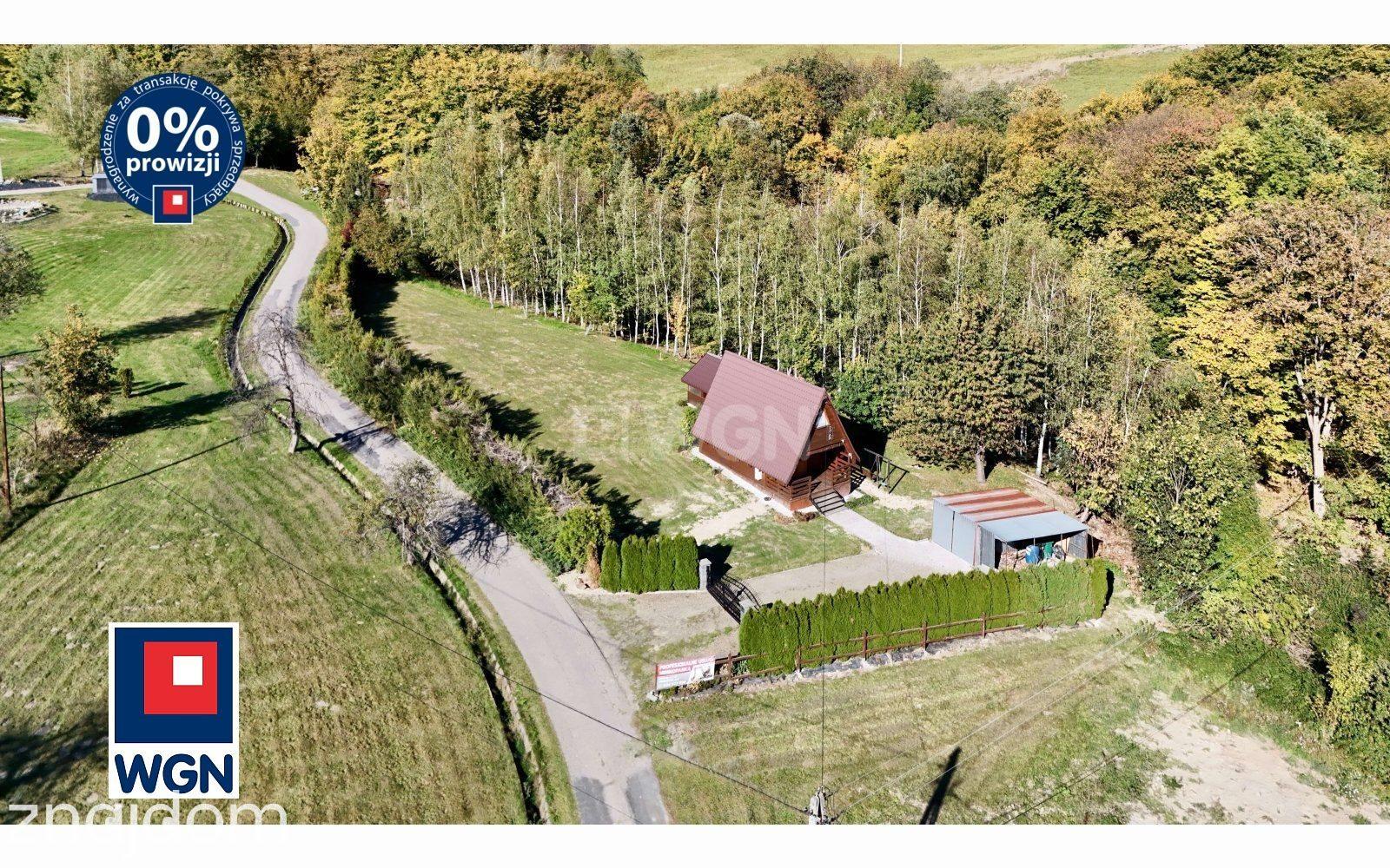 Grunt budowlany jednorodzinny na sprzedaż Limanowa - Działka 2563 m2 z domkiem BRDA - Makowica, Beskid Wyspowy. - zdjęcie 20