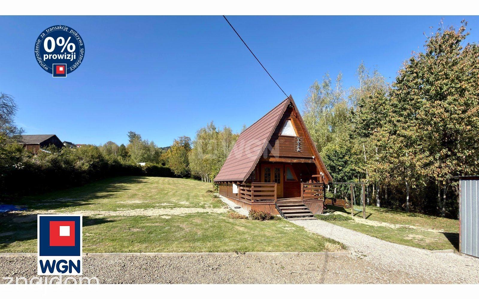 Grunt budowlany jednorodzinny na sprzedaż Limanowa - Działka 2563 m2 z domkiem BRDA - Makowica, Beskid Wyspowy. - zdjęcie 15