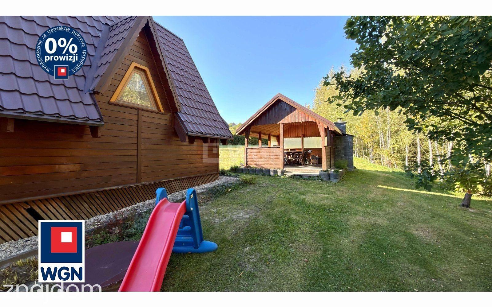 Grunt budowlany jednorodzinny na sprzedaż Limanowa - Działka 2563 m2 z domkiem BRDA - Makowica, Beskid Wyspowy. - zdjęcie 14