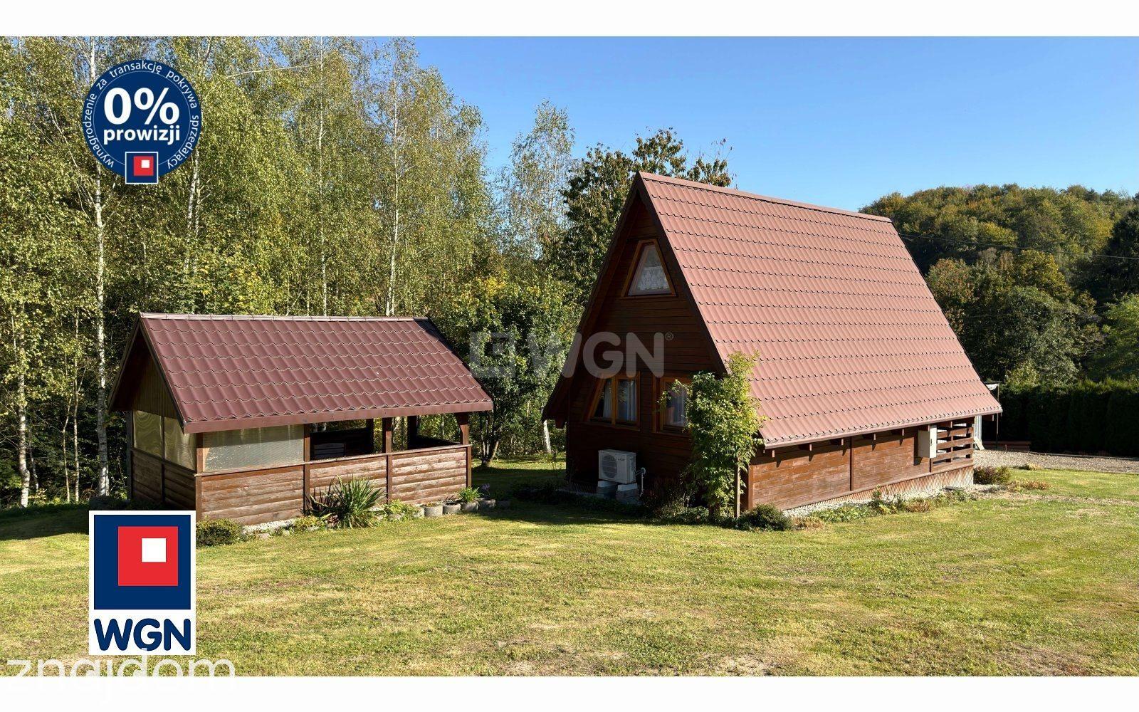 Grunt budowlany jednorodzinny na sprzedaż Limanowa - Działka 2563 m2 z domkiem BRDA - Makowica, Beskid Wyspowy. - zdjęcie 13