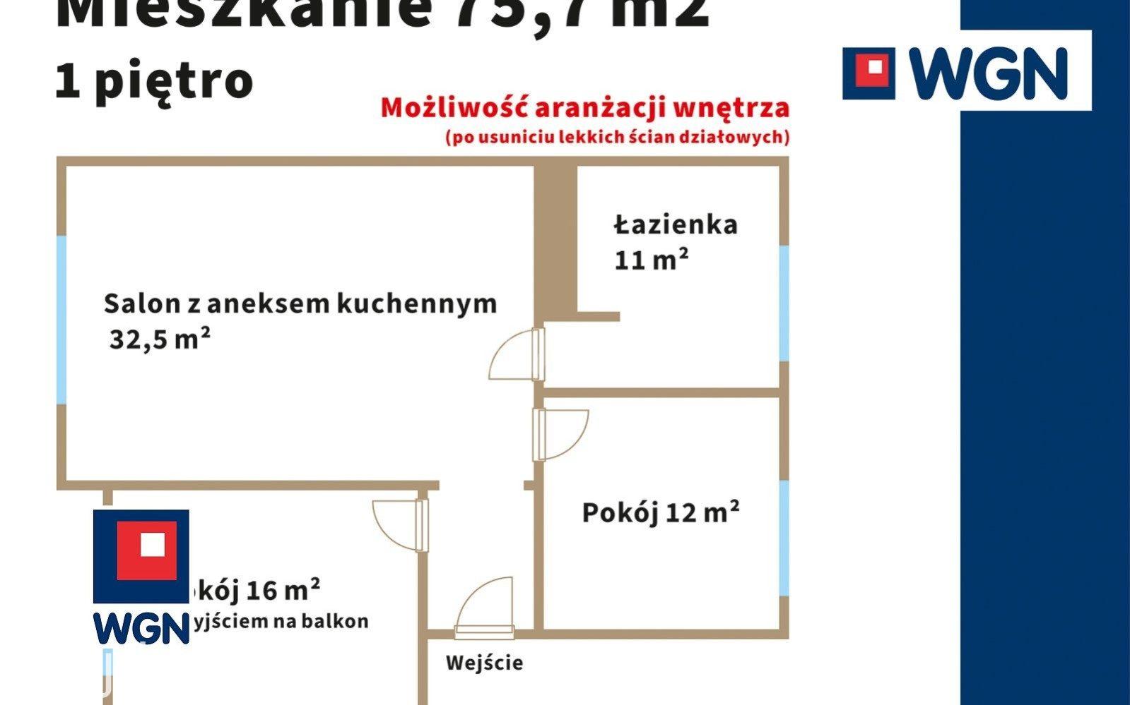 Mieszkanie na  sprzedaż Kociałkowa Górka - 4 pokoje, garaż i dodatkowy ogródek | 75,7 m?. - zdjęcie 4