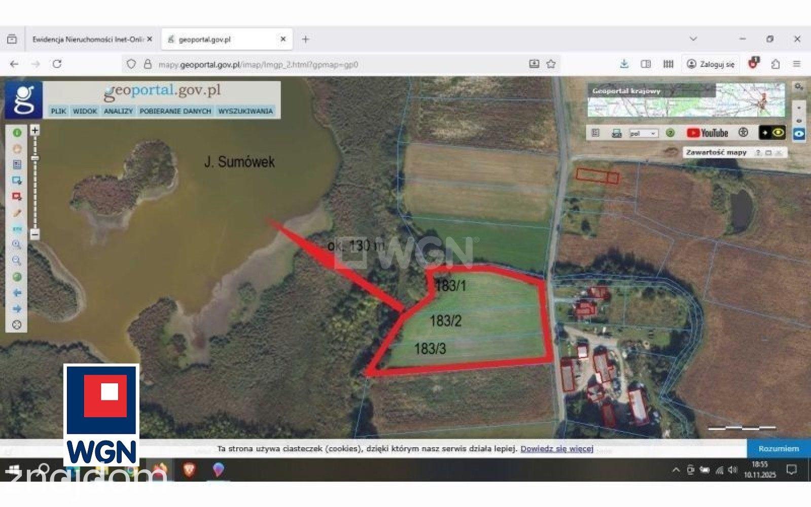 Działka na sprzedaż Sumówko - zdjęcie 2