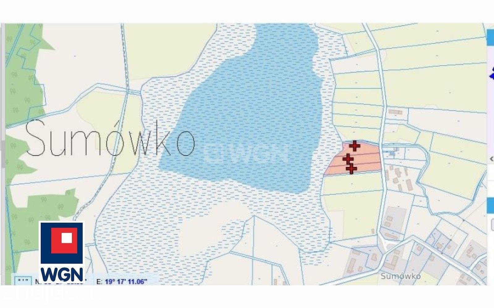 Działka na sprzedaż Sumówko