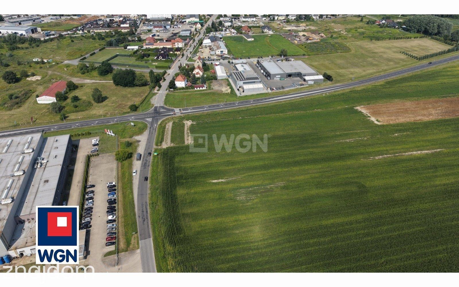Grunt aktywizacja gospodarcza na sprzedaż Żmigród - 2,16 ha z MPZP pod produkcję i logistykę